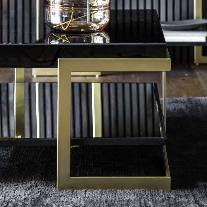 Ardella Coffee Table - Black / Gold
