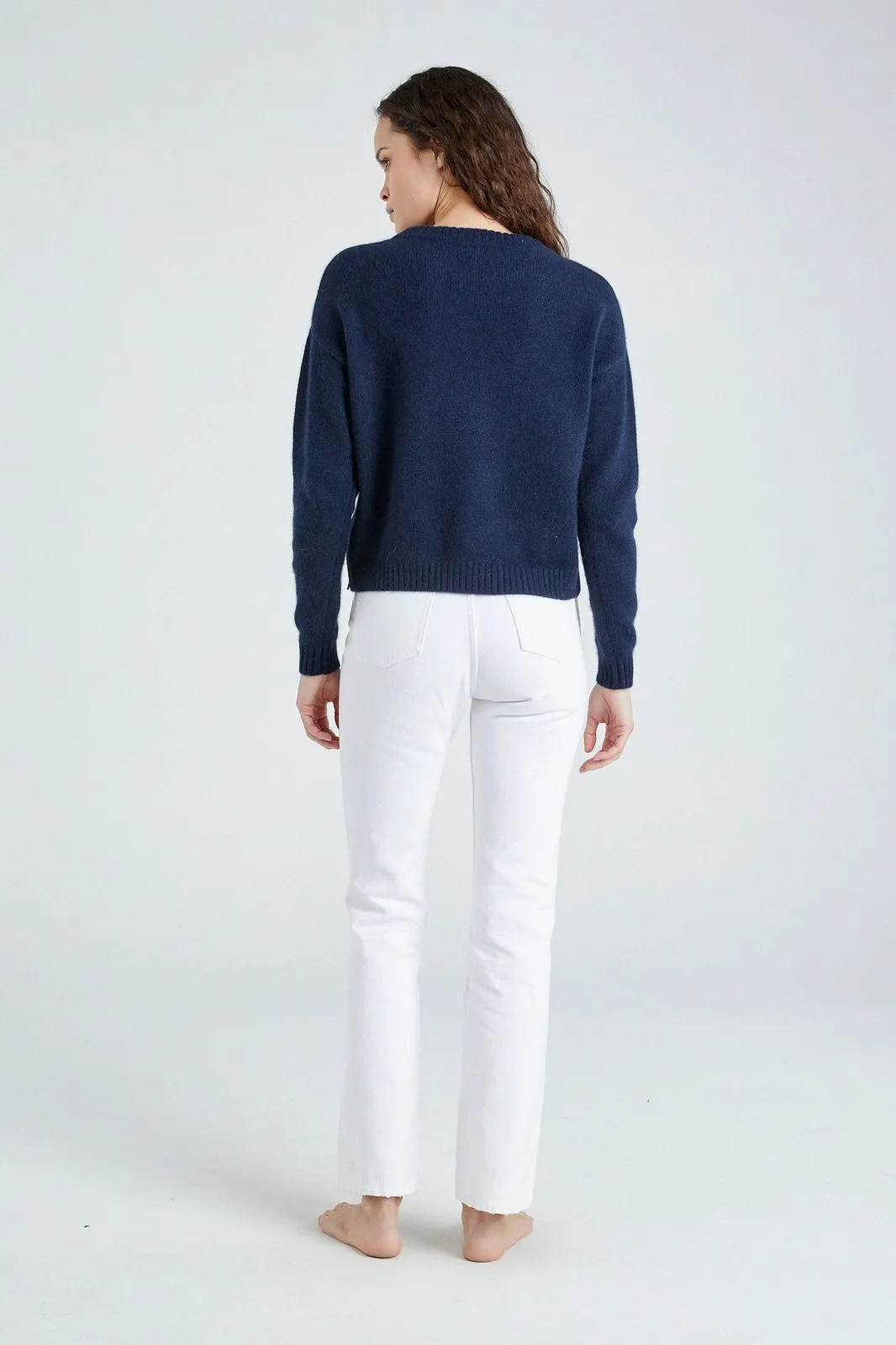   Beryll Holly Cashmere Sweater | Navy Blue
