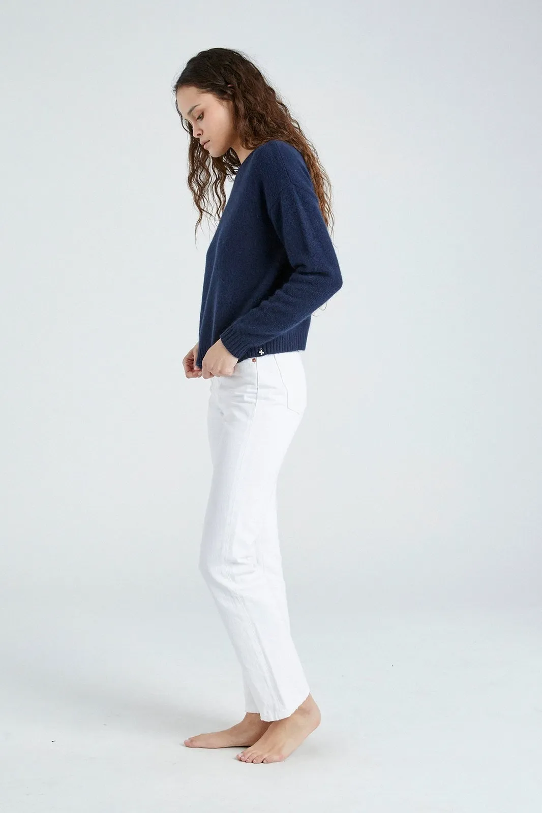   Beryll Holly Cashmere Sweater | Navy Blue