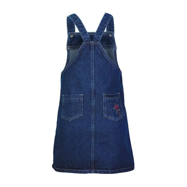 BLUE SEQUIN DENIM DUNGAREE