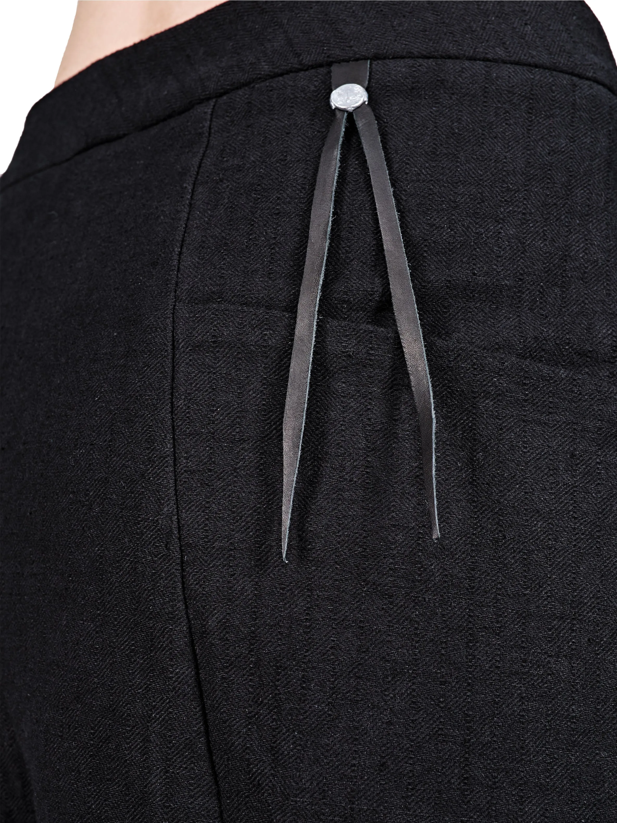 Buttoned Cotton-Blend Pants