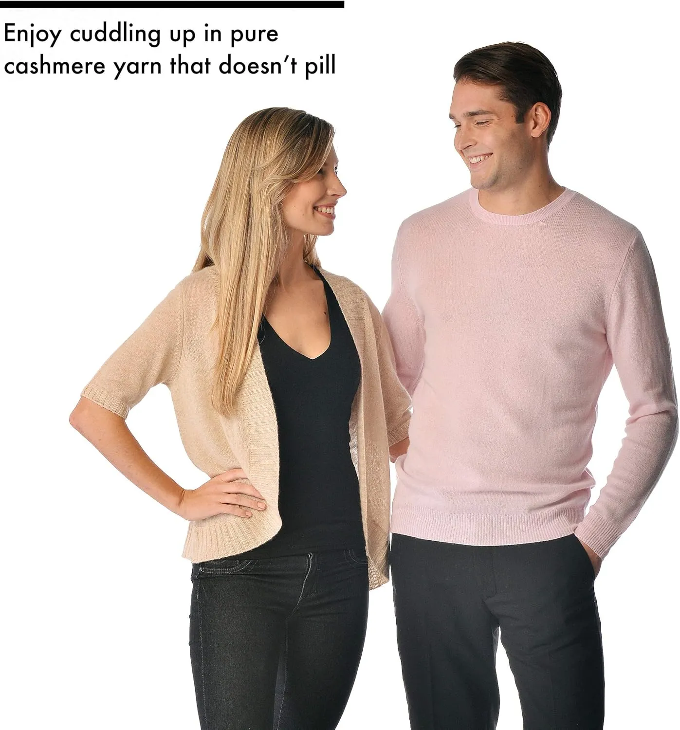 Cashmere Boutique 100% Pure Cashmere Hoodie Sweaters for Men  Full Zip, Long Sleeve, and Both Side Front Pockets