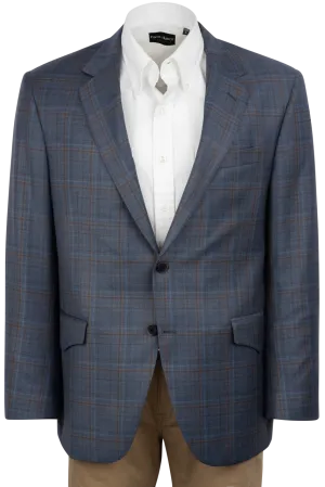 Coppley Blue Plaid Sport Coat