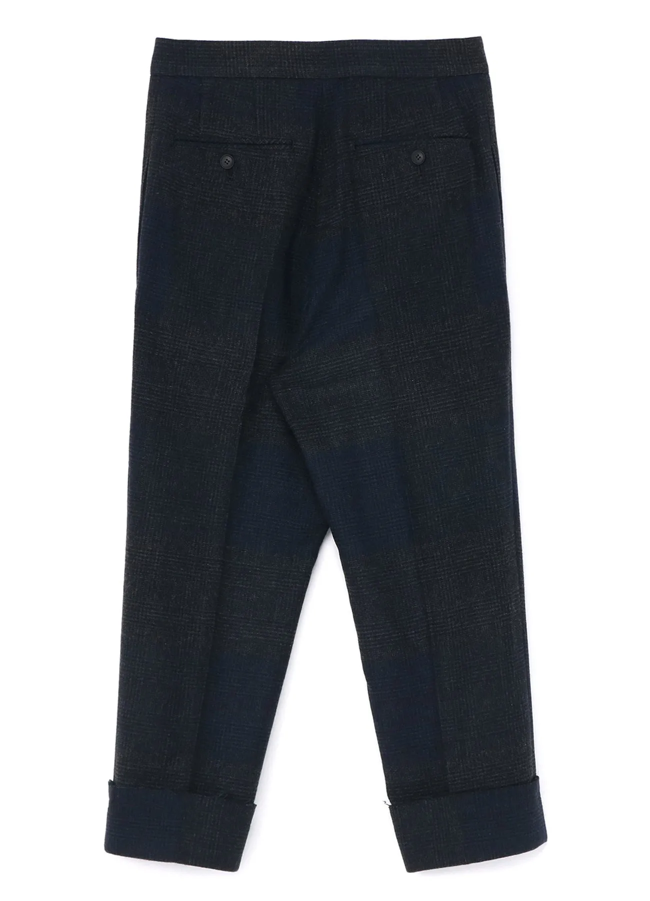 GLEN CHECK MACKIN PANTS