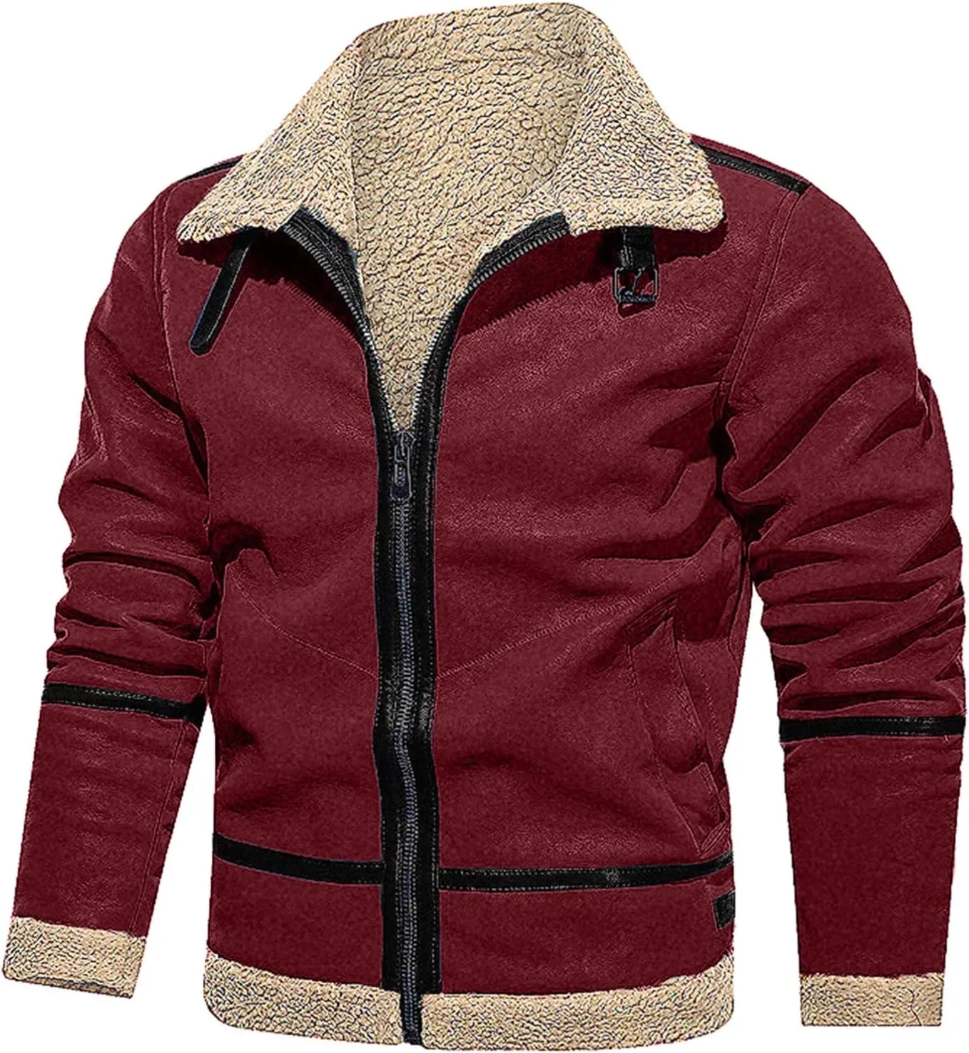 LCMTWX Winter Jackets for Men Jacket Stand Collar Knitted Splice Sweater Coat Casual Cardigan Stylish Winter Coats for