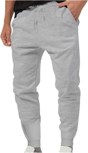 Men's Athletic Joggers Pants Lightweight Slim Fit with Pockets for Jogging Running Workouts Daily Wear