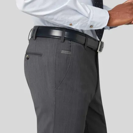 Meyer Premium Twill Travel Pant - Mid Grey
