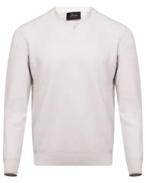 Off White Crewneck Sweater