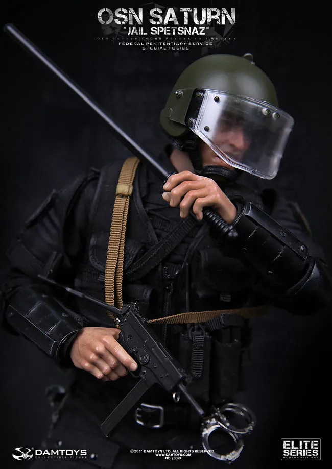 OSN Saturn Police - Black Plate Carrier Vest