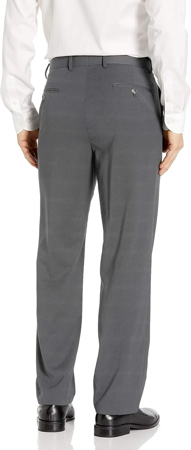 Palm Beach Men's Oxford Plain Suit Separate Pant