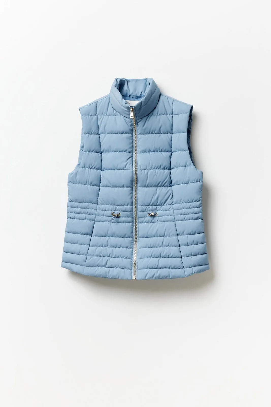 Quilted gilet - Light Blue