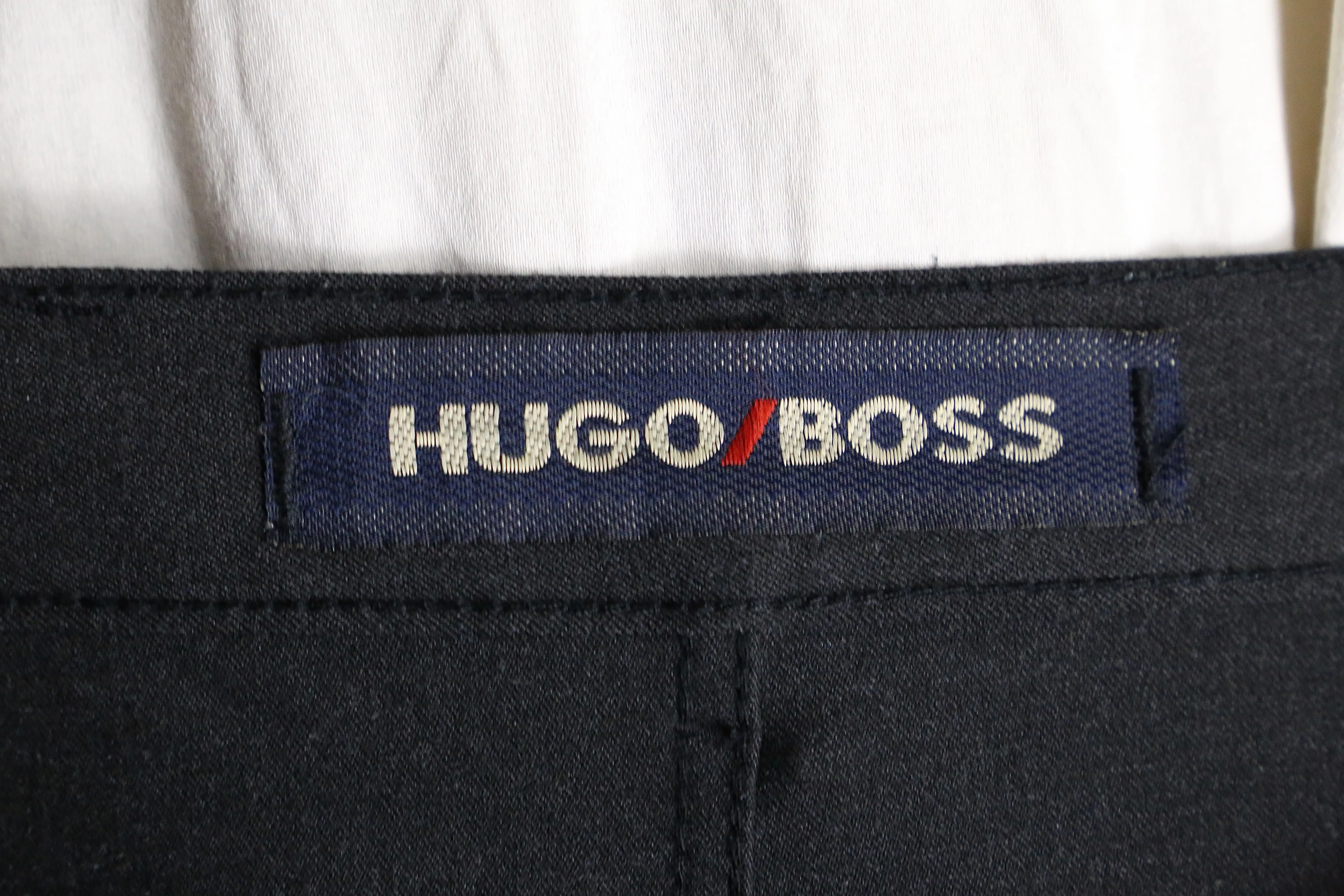"HUGO BOSS" straight silhouette pants