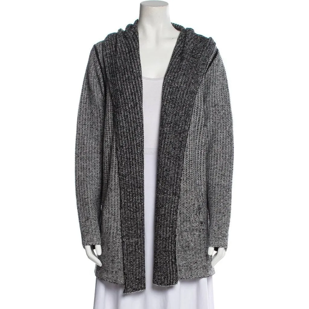 Skull Cashmere Printed Knit Cardigan - Size Small