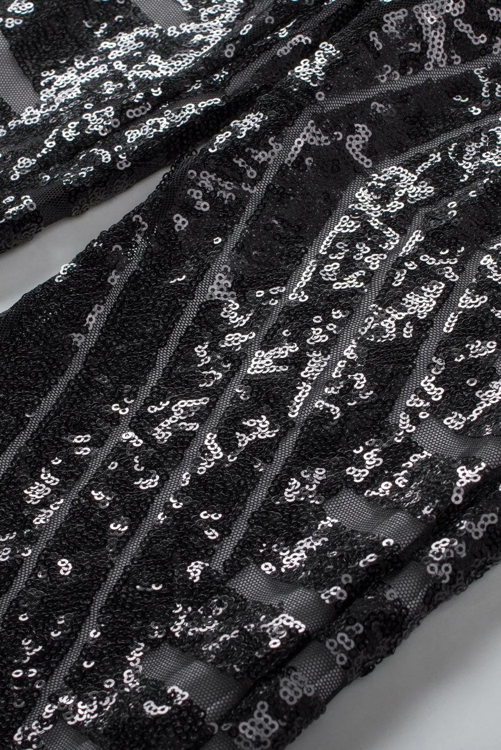 Sparkly Sequin Wide Leg Pants