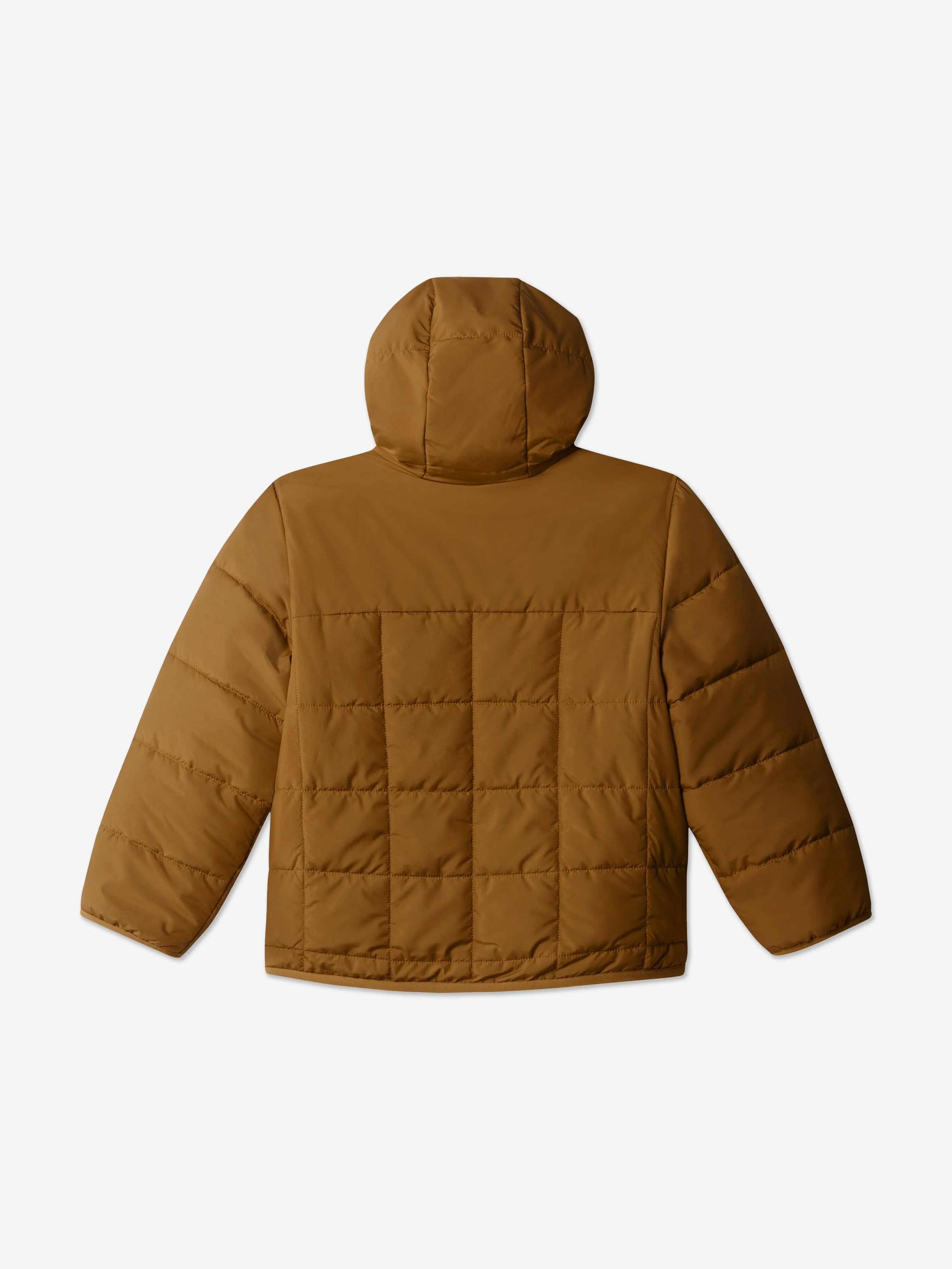 The North Face Kids Reversible Shasta Hooded Jacket in Brown
