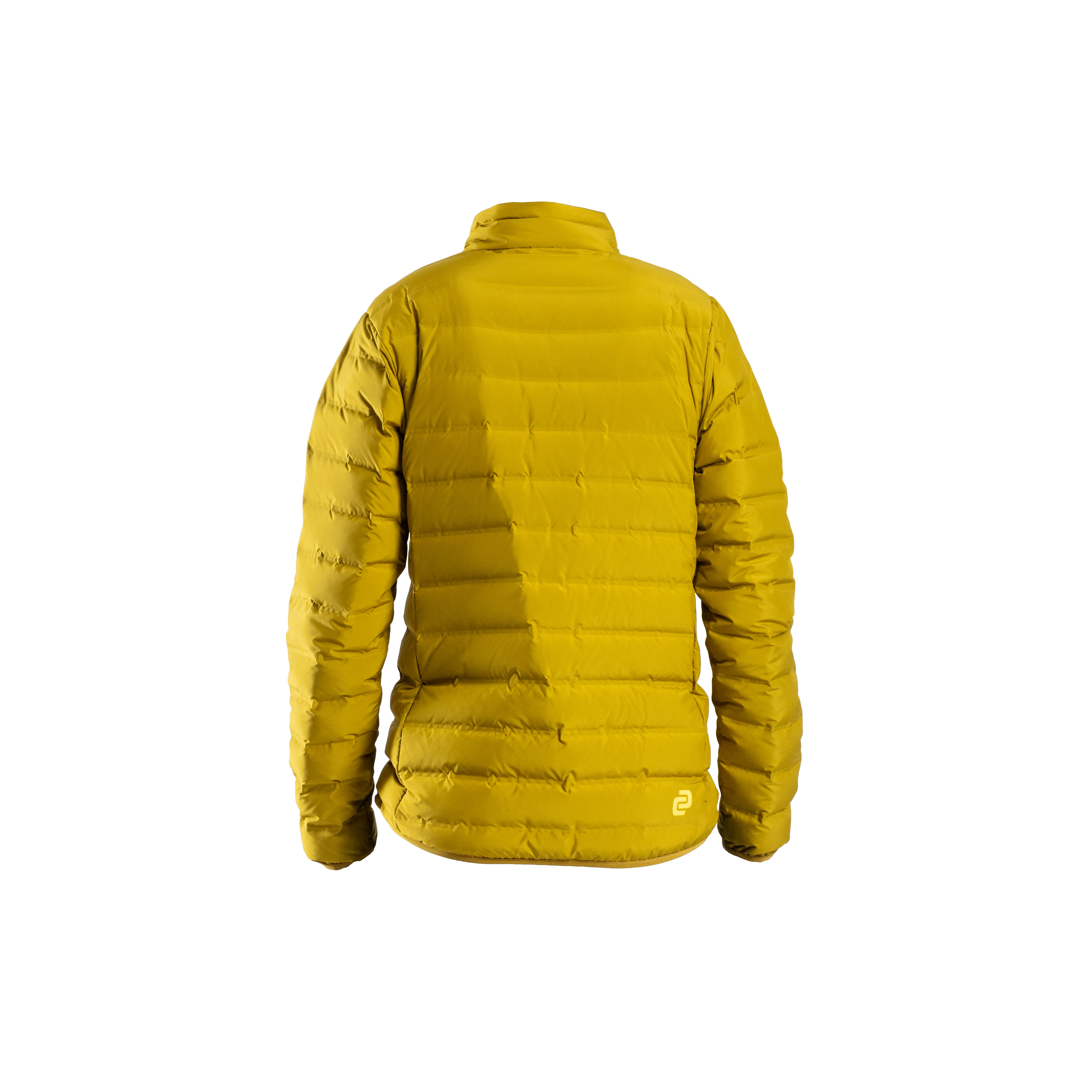 Women's Down Puffer Jacket (Mustard)