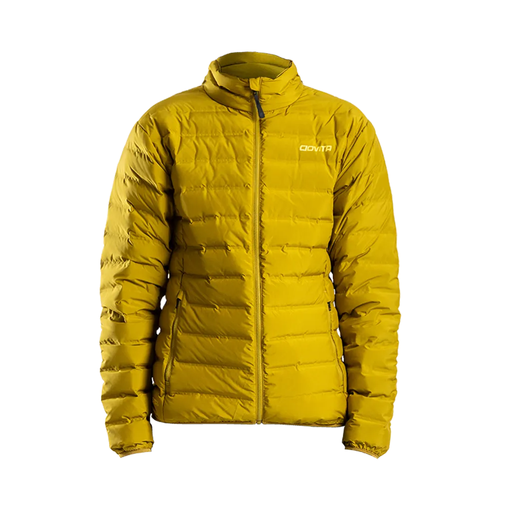 Women's Down Puffer Jacket (Mustard)